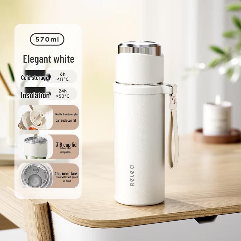 RELEA Junzhi 570ml Stainless Steel Vacuum Flask