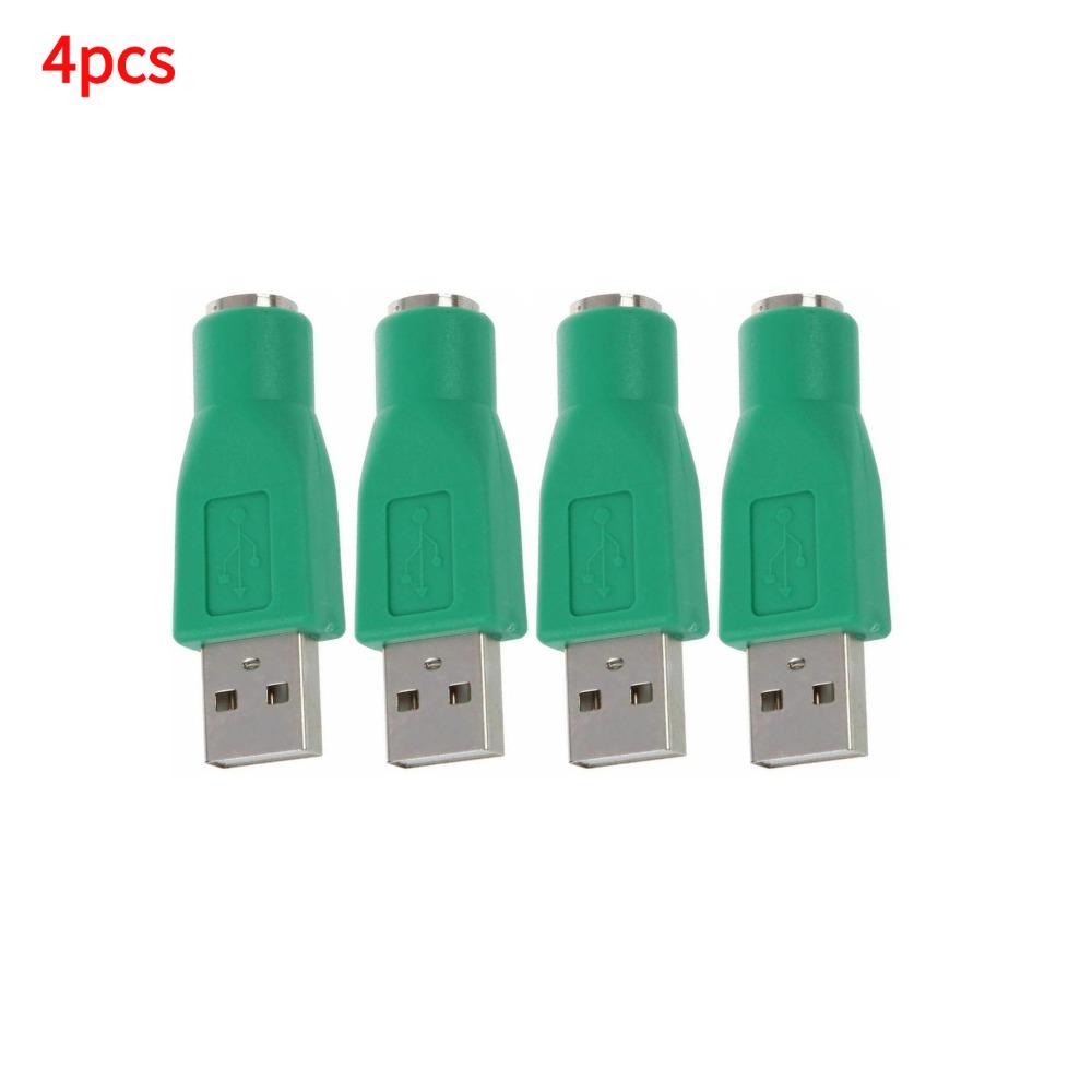 USB Male Port to PS/2 Female Converter Adapter for PC Computer Keyboard Mouse to USB 1.1 2.0 Min Computer Converter Accessories
