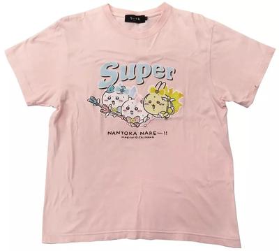 Super NANTOKA NARE!! T-shirt Baby Pink M Chiikawa Chou Magical Chiikawa (2023)