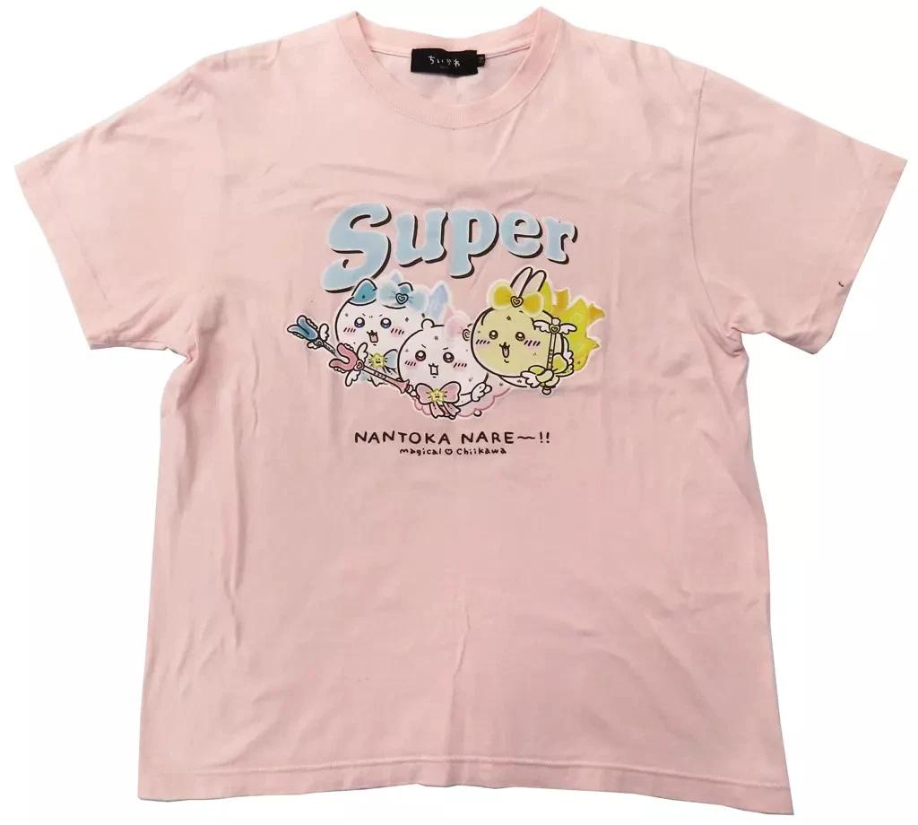 Super NANTOKA NARE!! T-shirt Baby Pink M Chiikawa Chou Magical Chiikawa (2023) S