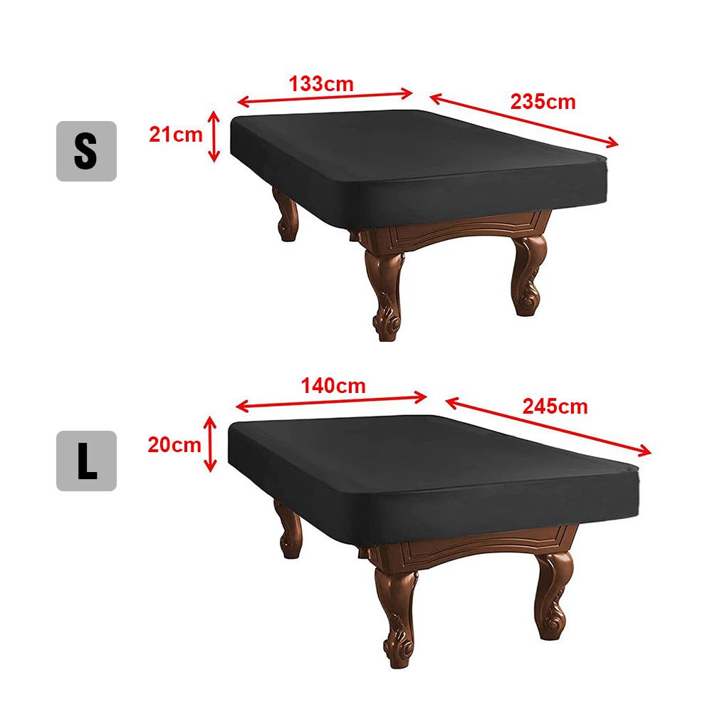 Pool Table Cover Oxford Cloth with PVC Coating Waterproof and Silver Coated for Outdoor Ping Pong