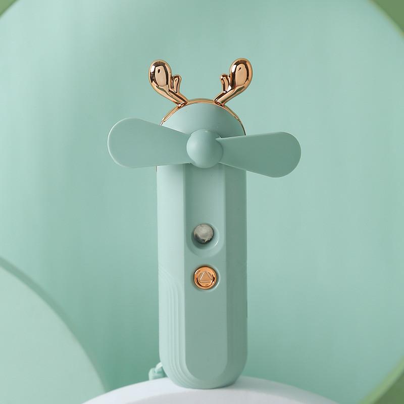 Cute Pet Automatic Spray Fan Mini Usb Humidifier Pocket Fan For Girls