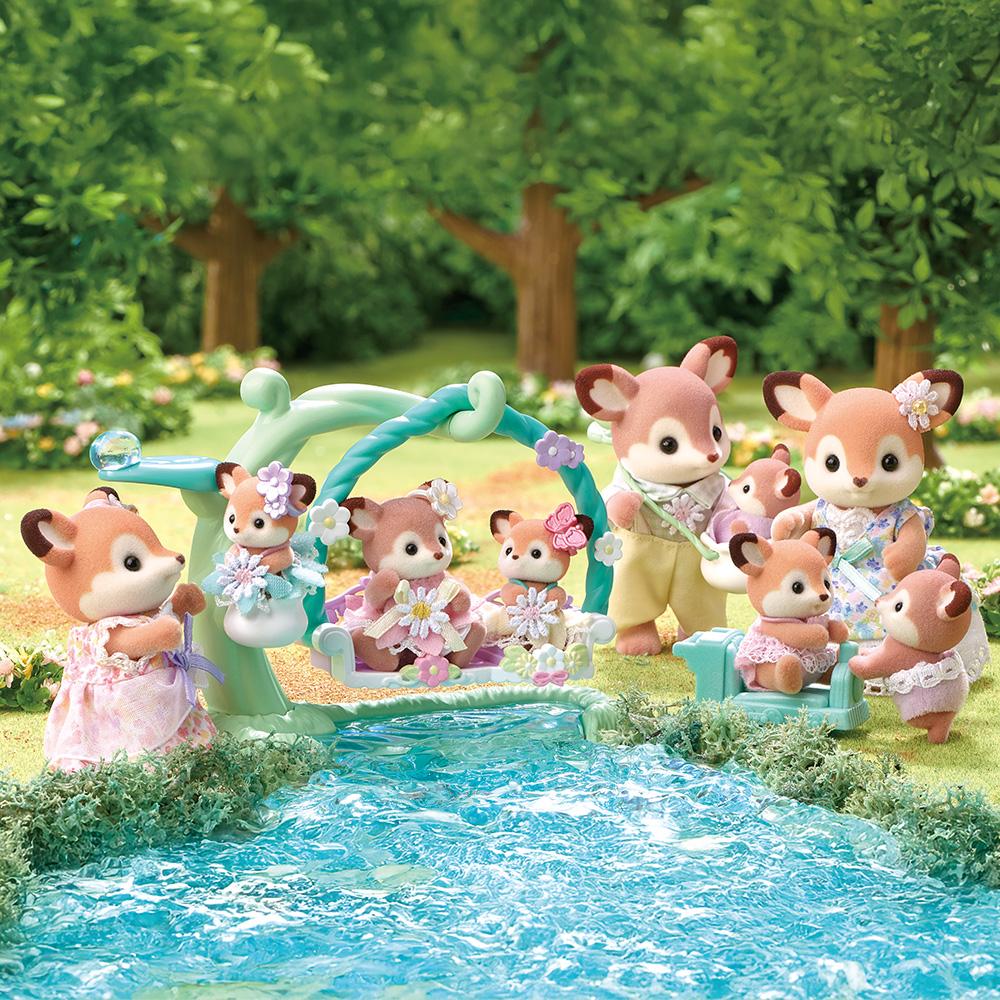 Sylvanian Families Adorable Deer Family Collectible Set