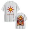 Game Dark Souls Church of The Sun Graphic T-shirt Men Women Fashion Gothic Rock T-shirts Men's Casual Vintage T Shirt