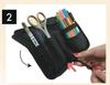 Kamio Japan Shuppa Pen Navy X 00297 Case, Gray,