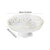 Decorative Pedestal Bowl Decor Stylish Fruit Basket Display Stand for Household Wedding Table