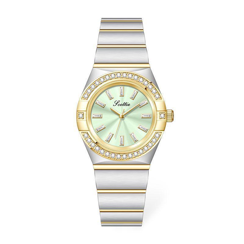 New Stainless Steel Women'S Watch, Constellation Watch, Small Dial, Elegant And Sophisticated, A Perfect Gift For Women.
