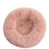 Nice Quality Drop Shipping Cute Animal Fluffy Dog Bed Premium Plush Donut Calming Bed for Pet