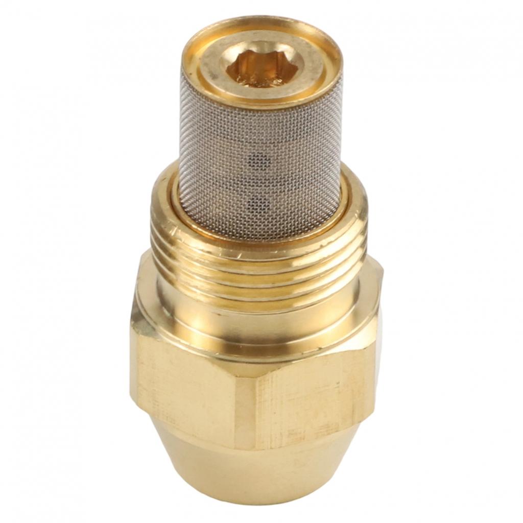 1.75 GAL/H Flow Rate Brass Oil Nozzle Fuel Spray Nozzle Efficient Combustion