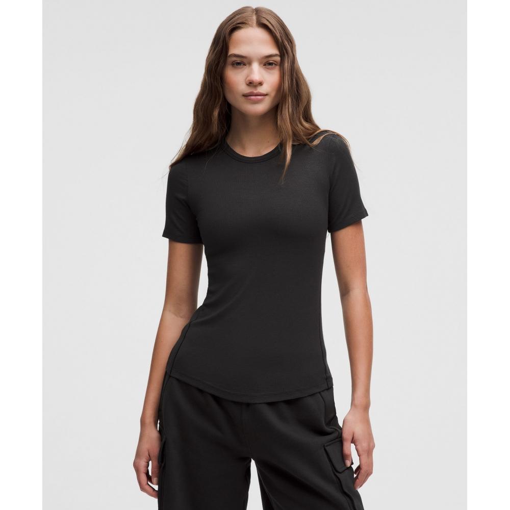 

Lululemon Hold Tight Short Sleeve Shirt Black 8