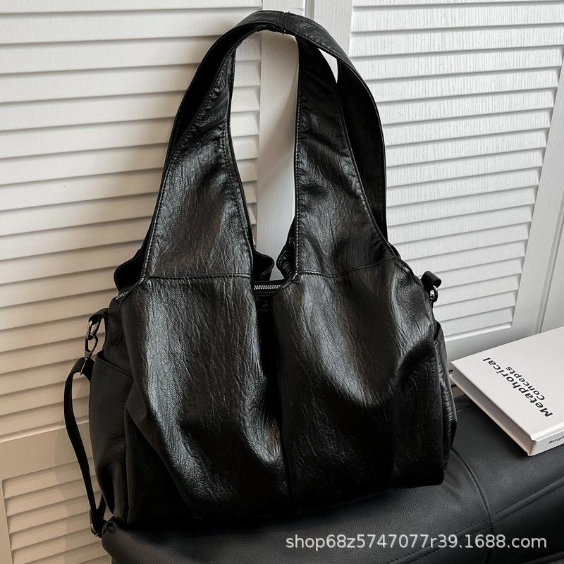 Women's bag, tote bag, high-end commuter women's large-capacity versatile shoulder messenger bag, portable fashion underarm bag