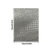 Handmade DIY Fabric Ironing Cloth Non Stick Gradient Beads Fuse Beans Glitter Baking Cloth Reusable Glitter Flower Pattern