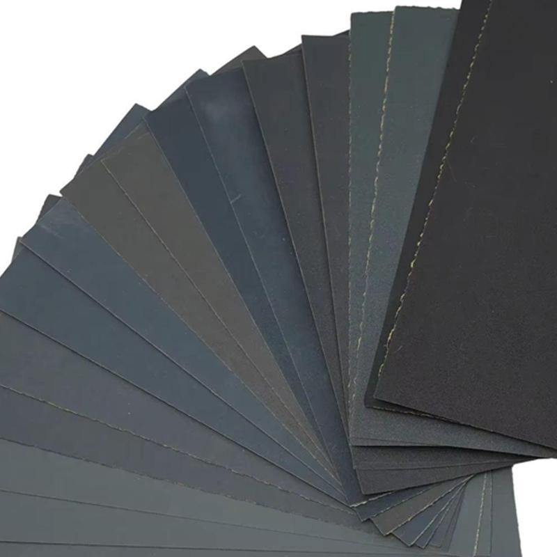 Versatile Abrasive Paper Sheets Providing Uniform Grits For Grinding Polishing Applications In Wood Crafts Electronics Hardware