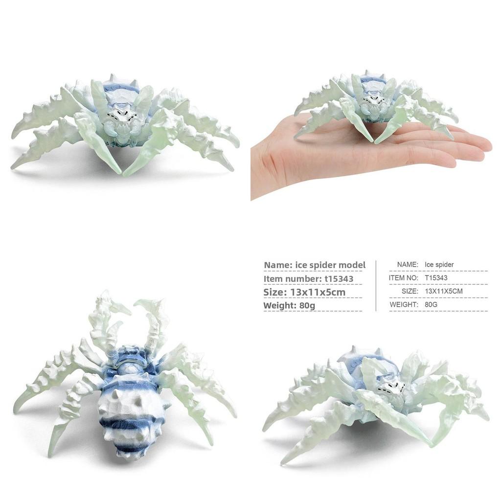 Spider Model Pvc Ornament Halloween Prop For Horror Themed Parties Events And