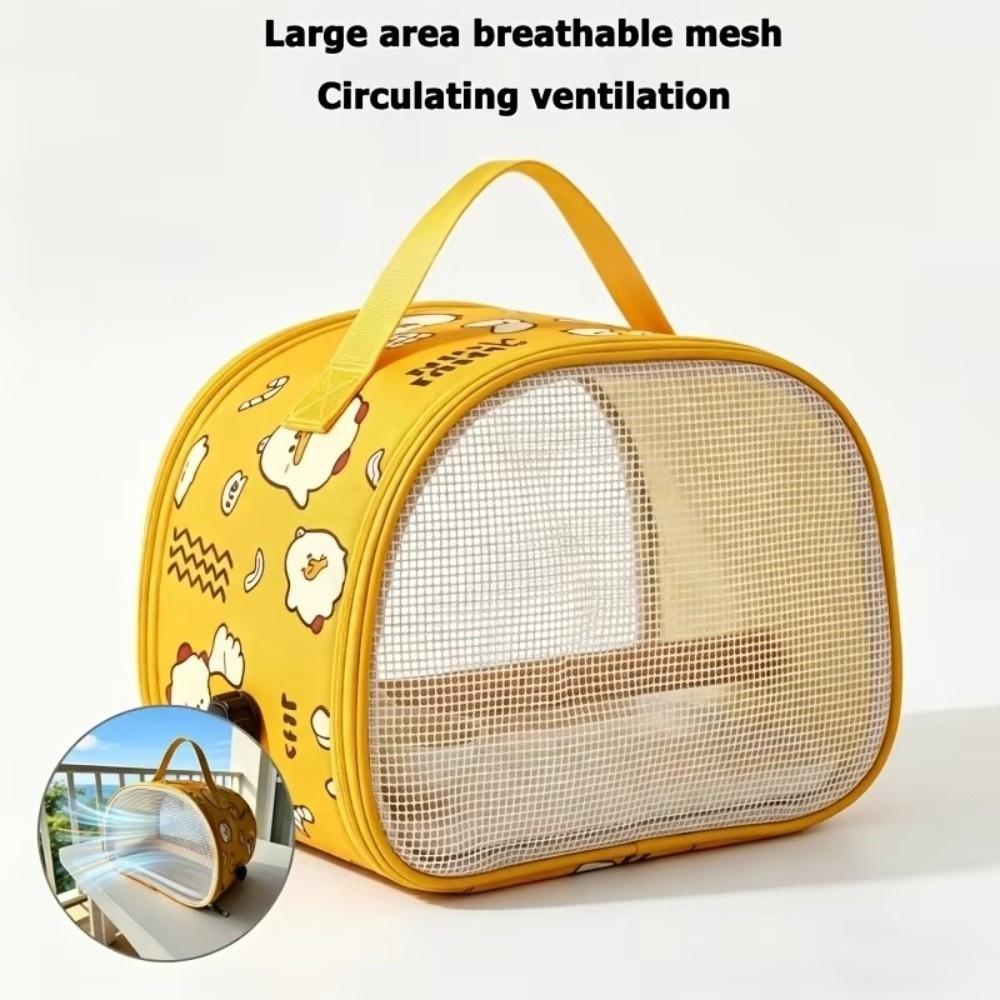 Breathable Pet Carry Bag Handheld Small Pet Bag Portable Bird Carrier Bag Lizards Hamsters