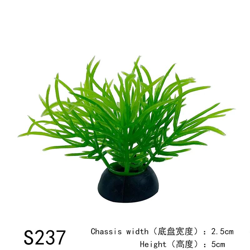 PVC Aquarium Decorative Simulation Artificial Leaves Plant Environmental Protection Materials Aquarium Decorative Accessories