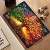 1Pcs Anti Fatigue Kitchen Rugs,Artistic Life TreePrint Waterproof Non-Slip Thick Cushioned Kitchen Mat Heavy Duty Comfort Standing Mat for Kitchen