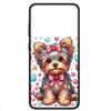 Yorkshire Terrier Yorkie Dog Pet Cover Case for Samsung Galaxy S21 S20 Fe S23 S22 Ultra S8 Plus A25 A12 A13 A21S A73 + Casing