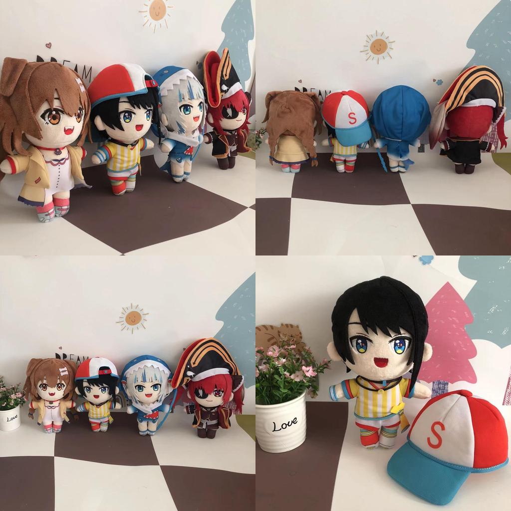 New Hololive Daikuu Aki Plush Doll With Crystal Soft Fur Wholesale