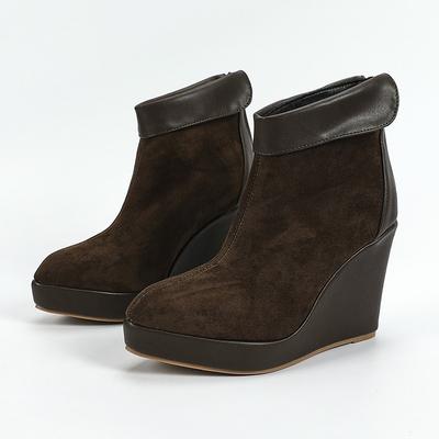 Pantofi 2025 Toamnă Iarnă Timpurie Femei Tocuri Înalte Cizme Modă Doamne Platforme Pantofi de Petrecere 10cm Mărime Mare 42