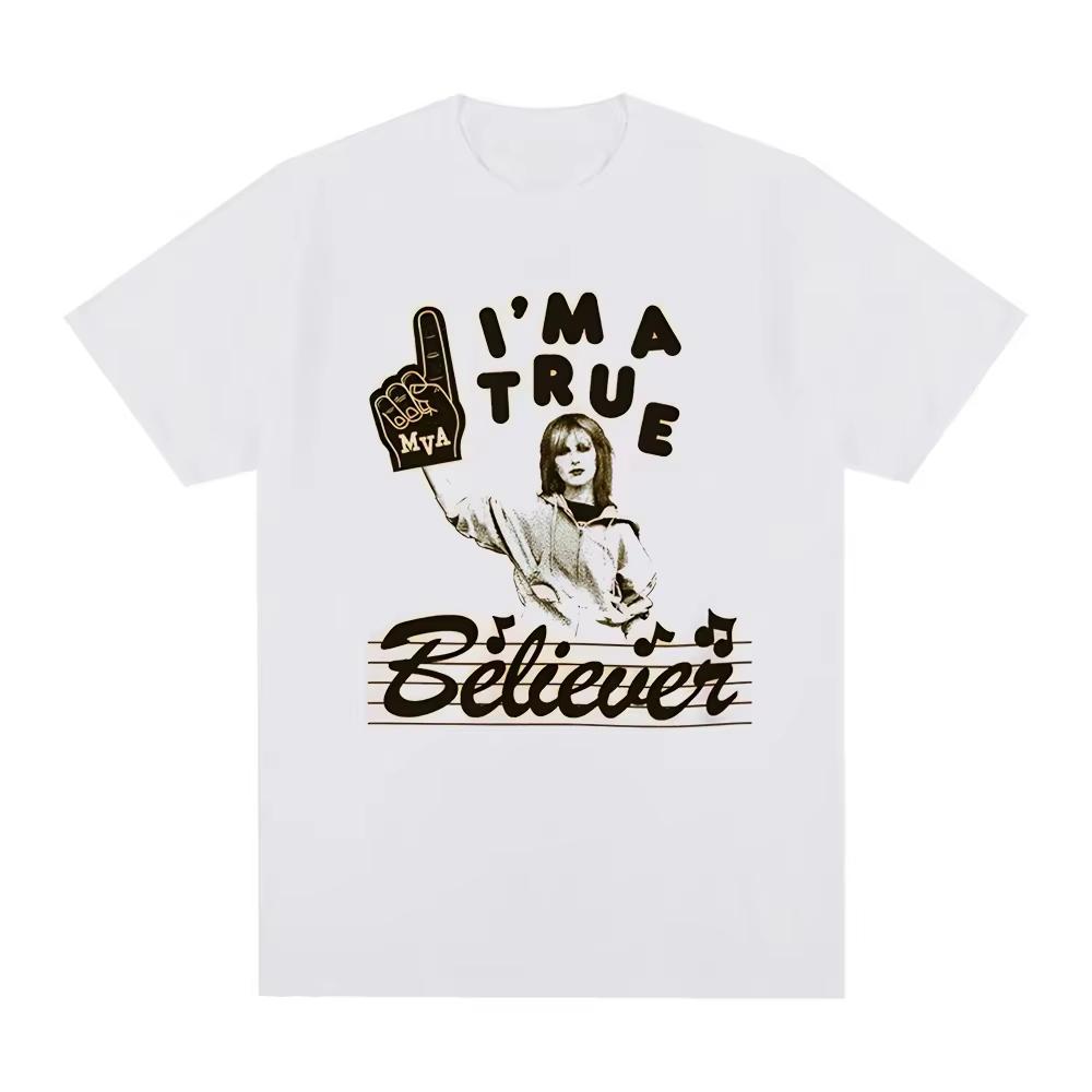 

Летняя футболка True Believer горчичного цвета для фанатов Хейли Уильямс Высокое качество Удобная 2026 Футболки Певица Графический принт Круглый вырез... S разноцветный