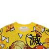 Cartoon Digital Printing Medium And Older Children'S Loungewear Set Short-Sleeved Two-Piece Pajamas 813