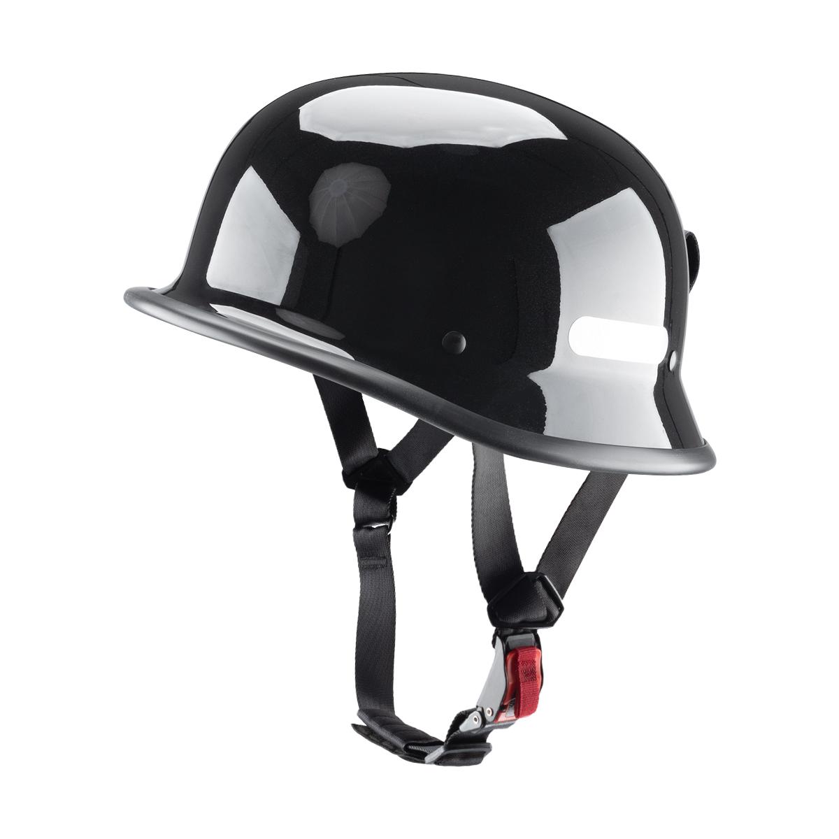 

Ретро Мотоциклетный Шлем Шлем-Совок Шлем Немецкого Солдата Мотоциклетный Круиз Полушлем Унисекс M