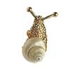 Snail Shell Rings With Natural Shell Design Bold Statement Jewelry For Beach Resort Style And Everyday Wear