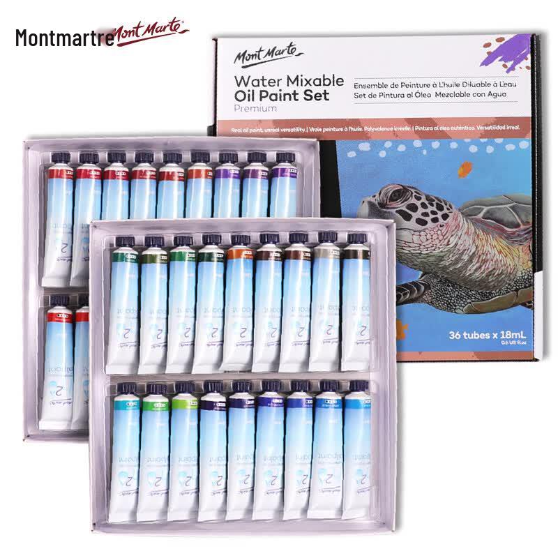 Mont Marte Water-Soluble Oil Paint Set