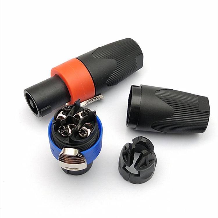 SPEAKON NL4FC Professional 4-Core Speakon Audio Plug