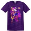 Caballero Fenix Anime Knight T Shirt Retro Cosmic Armor Warrior Graphic Art Tee