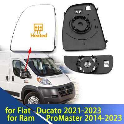 Driving or Passenger Side Mirror for Fiat Ducato 21-23 Ram ProMaster 14-23 Heated Mirror Glass Side Door Rearview Wing Mirror