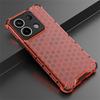 Transparent Phone Case For Xiaomi Poco X6 5G Shockproof Honeycomb Armor Back Case For Poco X6 5G Cover For Poco X6 Case 6.67inch