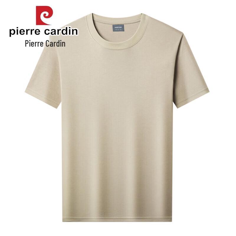 Pierre Cardin Men's Liquid Nitrogen Cool-Feel Round Neck Short Sleeve T-Shirt