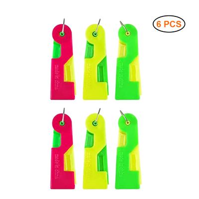 6pcs Enfile-aiguilles Automatiques Plastique Enfile-aiguille Dispositif Enfile-aiguilles