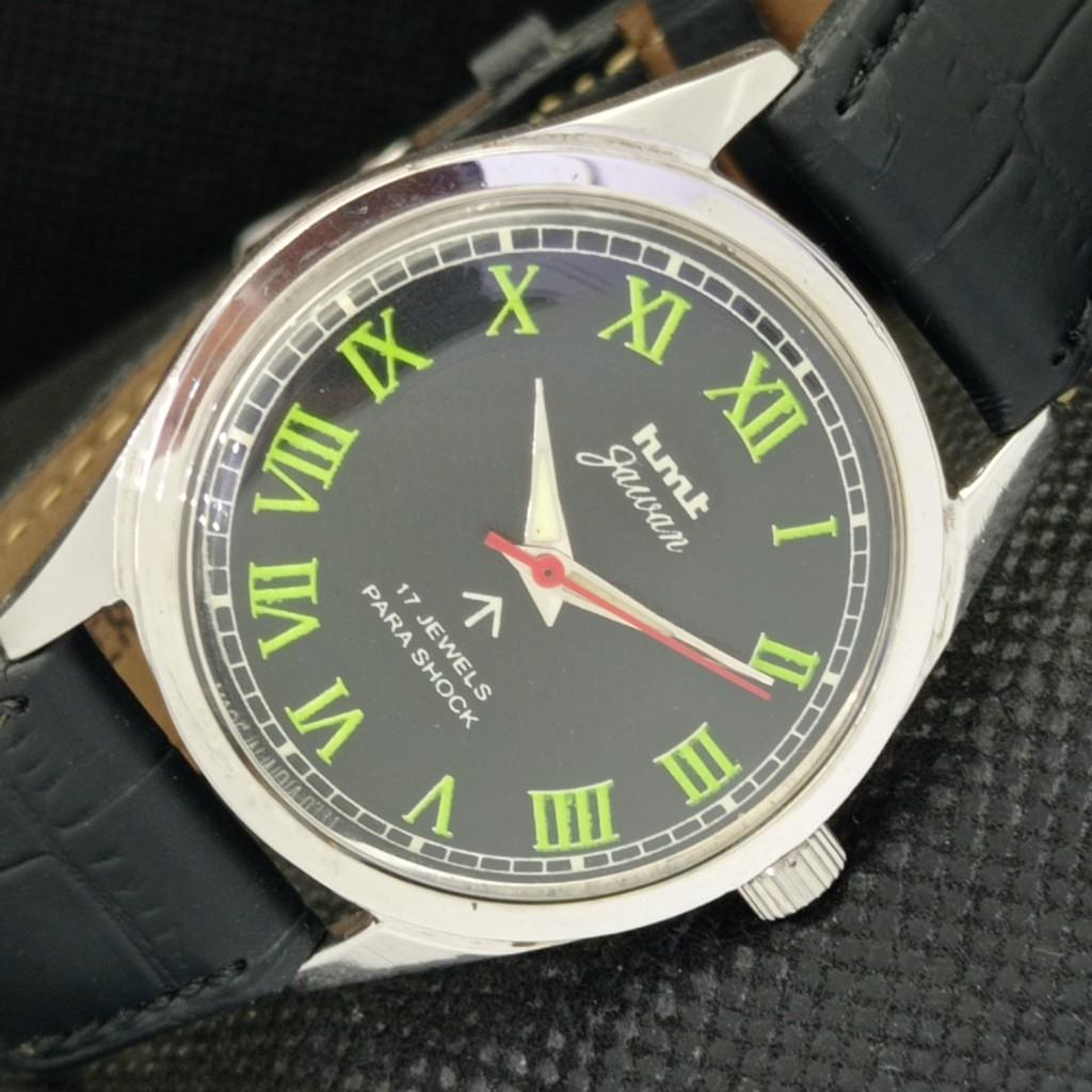 

Б/У HMT JAWAN индийские мужские механические часы a307658-1 Sku584b-a307658