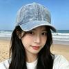 European and American new spring and autumn men's and women's washed sunshade baseball caps, adult old sunscreen sun caps