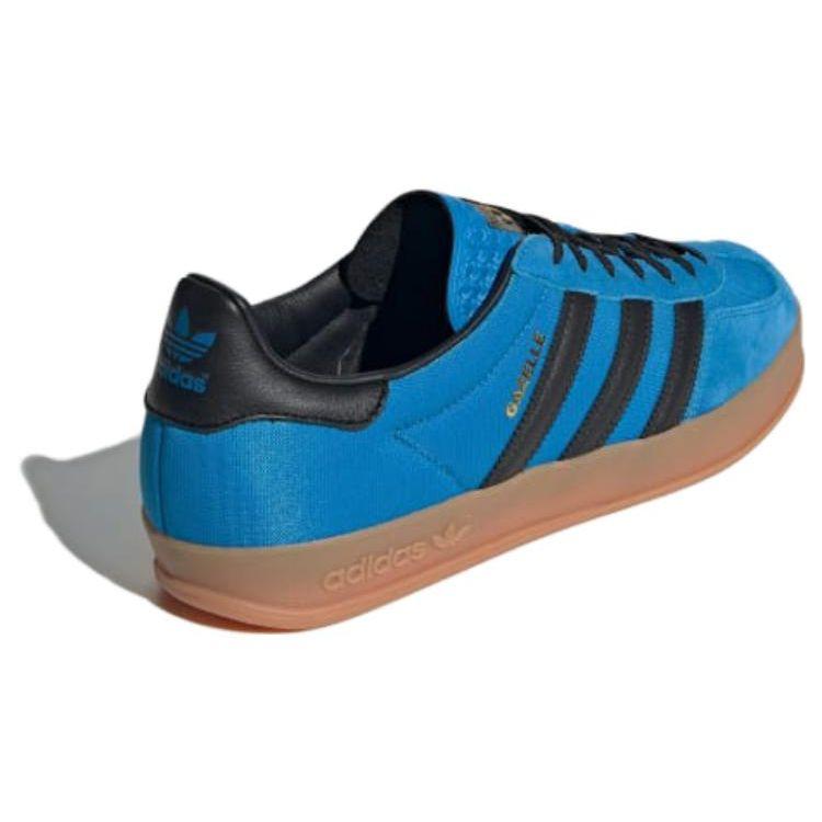 Adidas Gazelle Indoor Bright Blue Gum Unisex Sneakers Core-Black IG4998