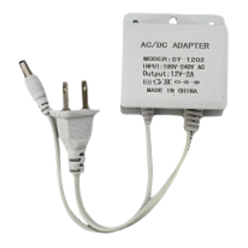 1Pcs EU/US Plug DC12V 2A Waterproof Power Adapter- AC100V-240V CCTV Security Camera Charger For AHD NVR DVR Surveillance Devices