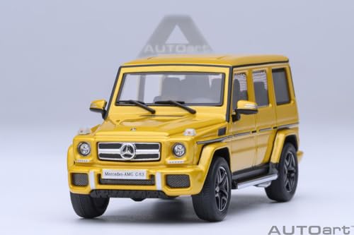 AUTOart 1/64 Scale Mercedes-AMG G 63 2017 (Yellow) Finished Product 20201