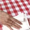 3/6/10PCS Disposable Checkered Tablecloths Plastic Tablecloth Kitchen Outdoor Picnics Wedding Birthday Christmas Decoration