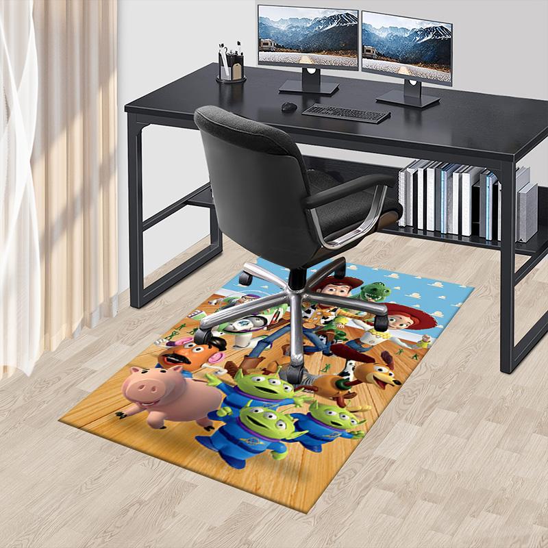Toy Story Characters Carpet For Playroom Bedroom Living Room Sofa Home Decorkids Game Area Rug Nonslip Floor Mat