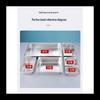 NHZHIW Stainless Steel Rectangular Gastronorm Food Pan with Lid
