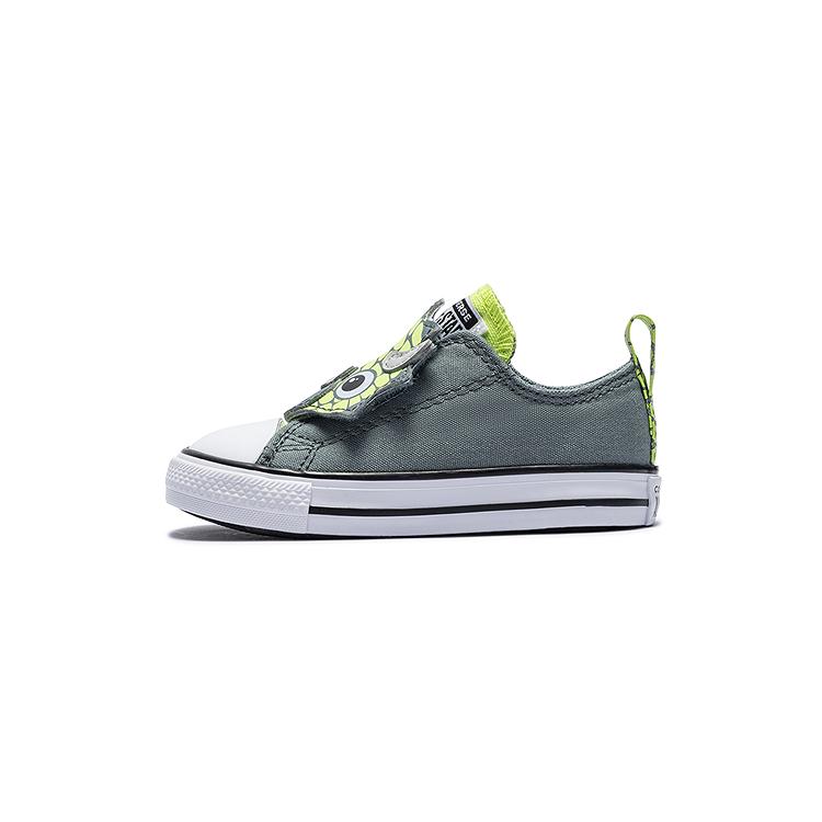 

Converse Dinosaur Velcro Casual Comfortable Versatile Low Top Canvas Shoes Kids sneakers A15901C 26