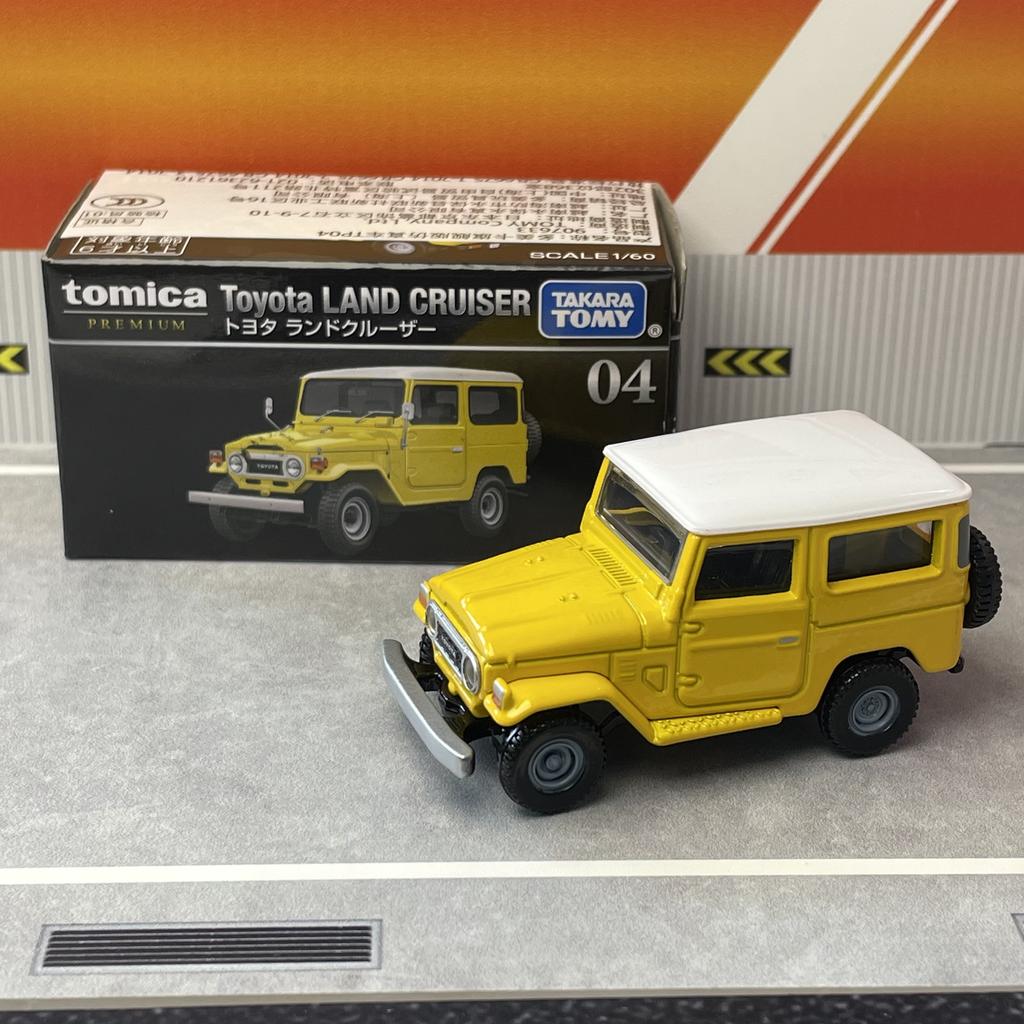 ASJ4 Takara Tomy Tomica Premium 04 Toyota Land Cruiser Alloy car Model Replica Series Christmas Children Gifts Boy Toys