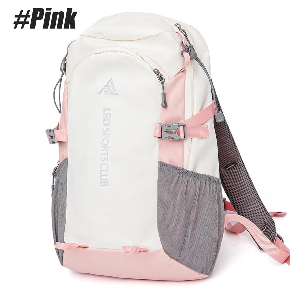 

Lightweight Hiking Backpack, Waterproof Backpack for Camping, Travel, Cycling, Comfortable Men s and Women s Outdoor Sports Bags розовый