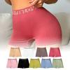 Zeriluna High-waisted Sports Shorts Comfortable and Breathable High-waisted Tummy Control Shorts for Daily Home Workouts