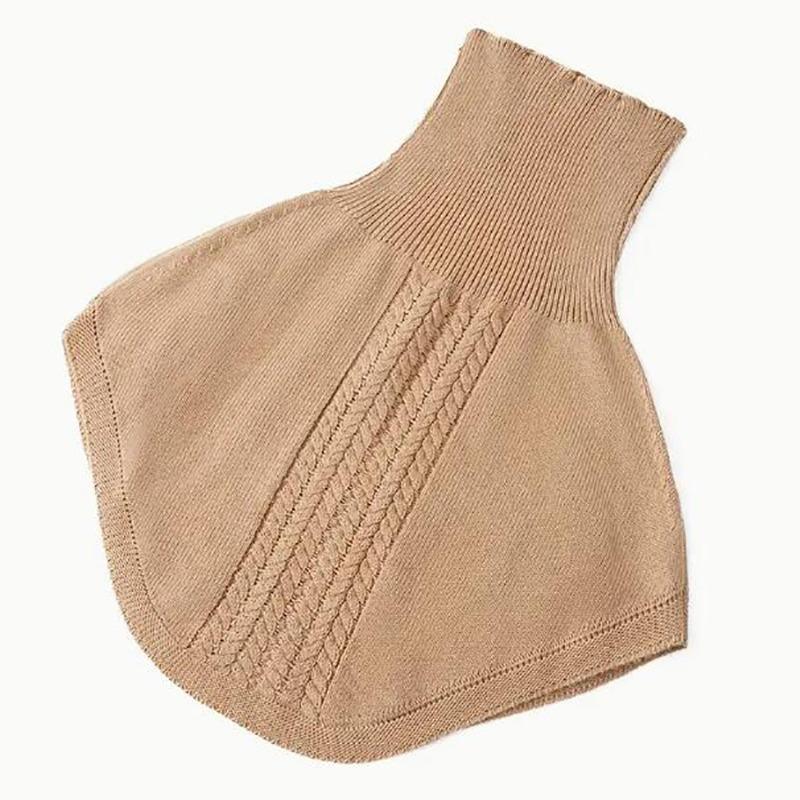 Soft Acrylic Neck Cover Cover  Headwrap Full Fake  High Collars Turtleneck Scarves Wraps Warmer Winter Windproof Scarf Women