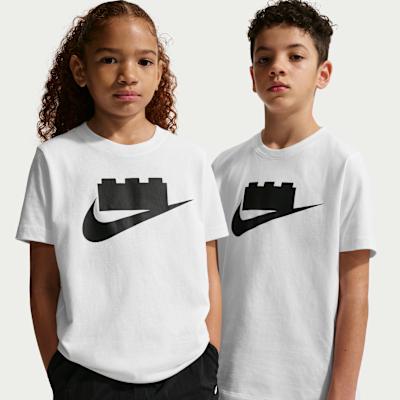 Nike X LEGO Kids T Shirts Crew Neck Moderate XS