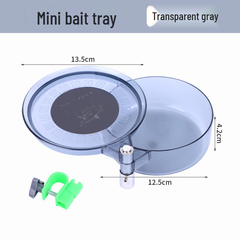 Magnetischer Köderbehälter & Erdspieß: Starke Drahtziehhilfe & loser Grundfutterbehälter für Angelstühle